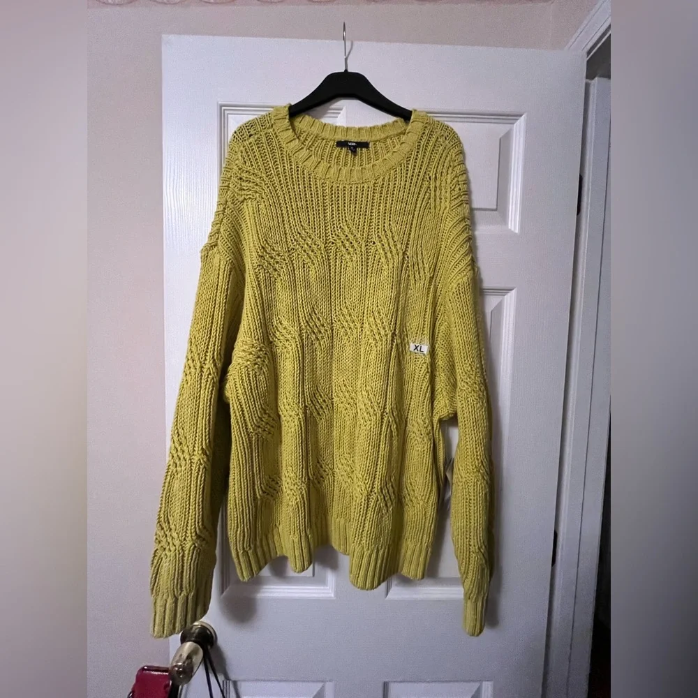 Vans Women’s Mustard Yellow Sweater Size XL - Picture 5 of 8